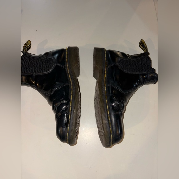 Dr. Martens Black Leather Men's Boots - Picture 2 of 8